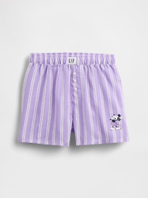 Gap × Disney Kids Recycled Flannel PJ Boxer Shorts