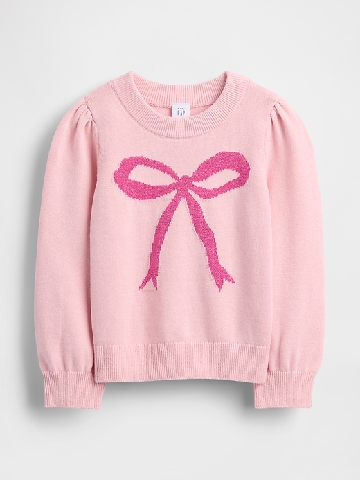 Image number 1 showing, Baby & Toddler Puff-Sleeve Sweater