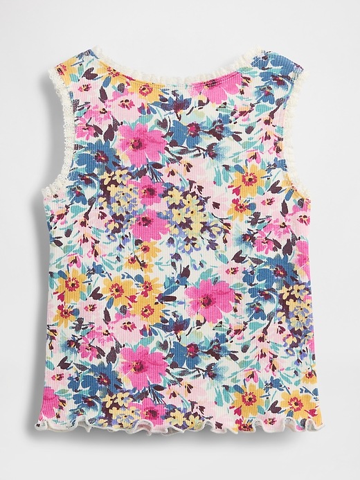 Image number 2 showing, Baby & Toddler Mix & Match Lace-Trim Tank Top