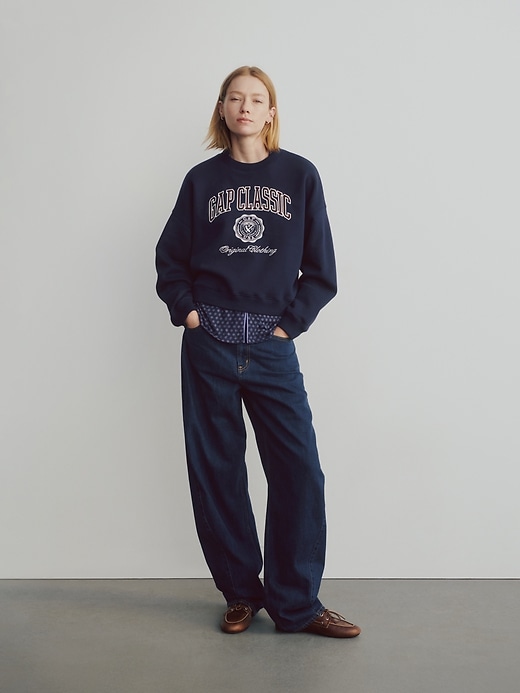 Image number 5 showing, VintageSoft Logo Wedge Sweatshirt