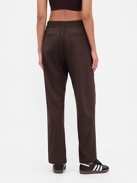 Image number 4 showing, GapFit Tech High Rise Barrel Pants