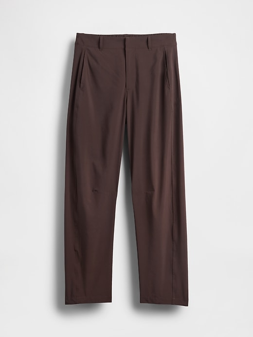 Image number 6 showing, GapFit Tech High Rise Barrel Pants