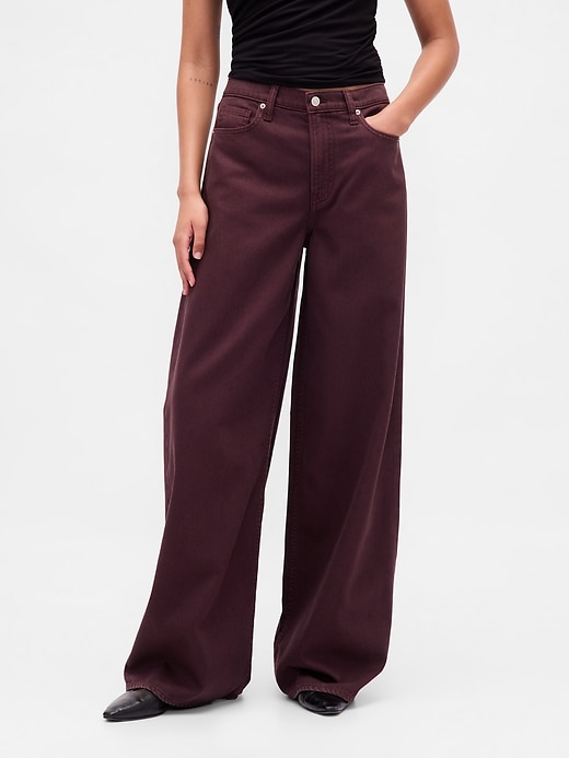 Image number 2 showing, Mid Rise UltraSoft Baggy Jeans