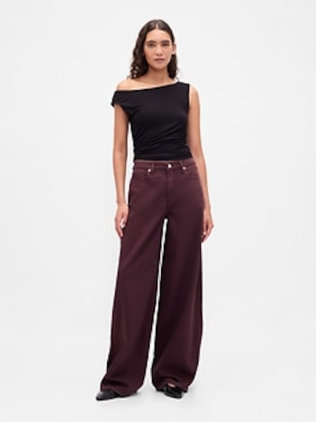 Mid Rise UltraSoft Baggy Jeans