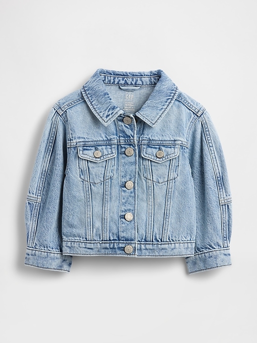 Image number 1 showing, Baby & Toddler Heart Denim Jacket