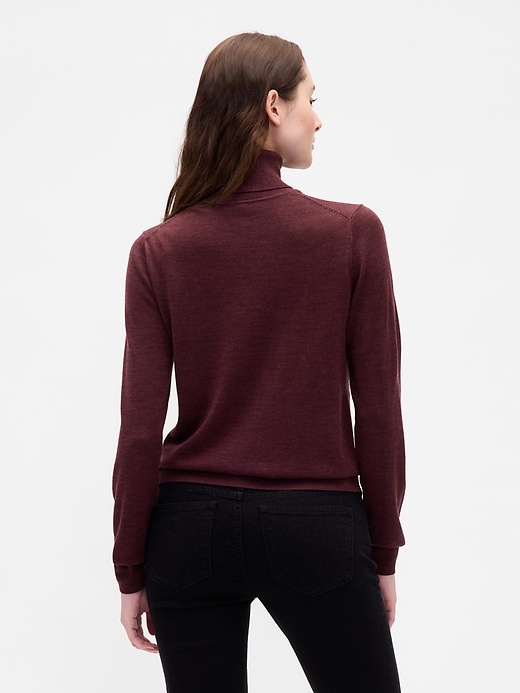 Image number 3 showing, Merino Turtleneck Sweater