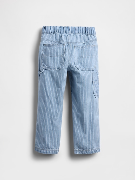 Image number 2 showing, Baby & Toddler Pull-On Cargo Baggy Jeans