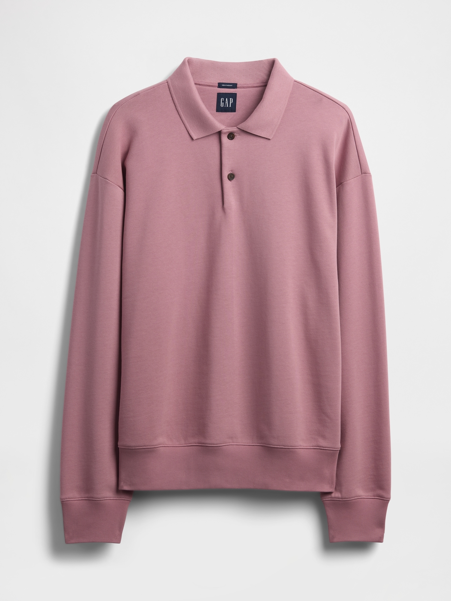 Heavyweight Oversized Polo Sweatshirt