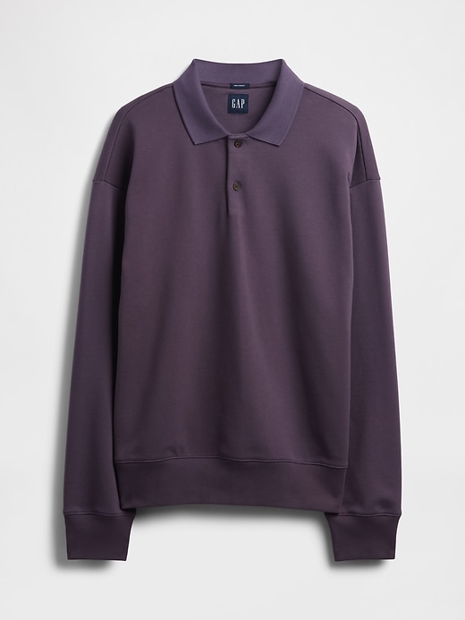 Image number 5 showing, Heavyweight Oversized Polo Sweatshirt