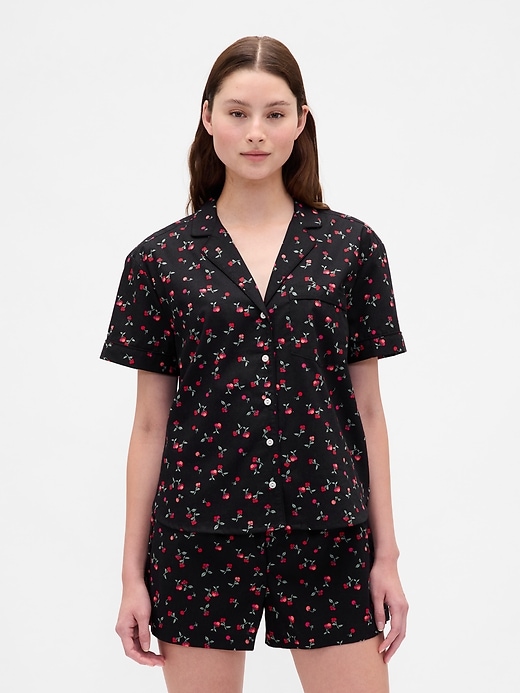 Image number 1 showing, Poplin PJ Shirt