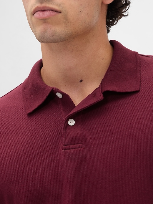 Image number 4 showing, Pique Polo Shirt