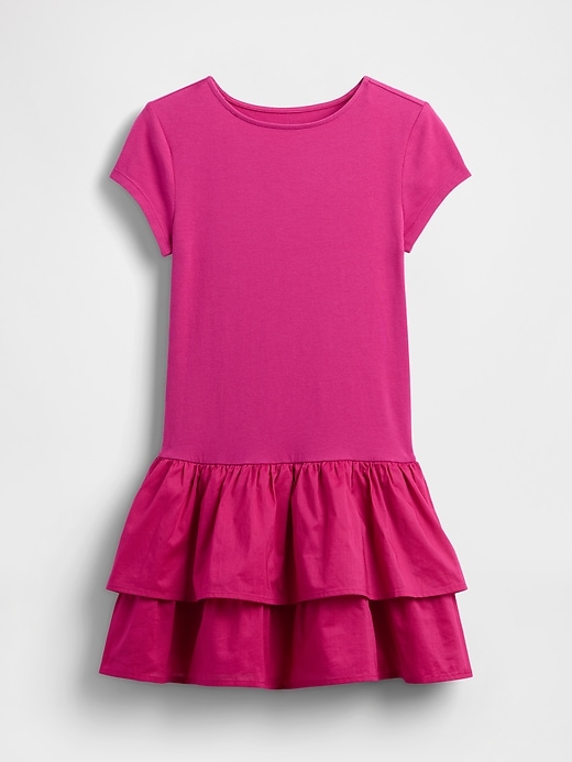 Image number 2 showing, Kids Drop-Waist Ruffle Dress