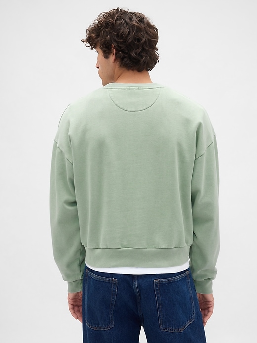 Image number 3 showing, Heavyweight Crop Sweatshirt