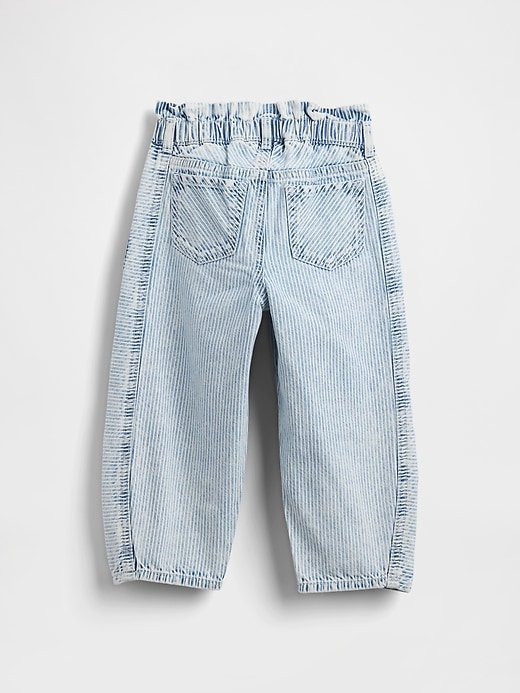 Image number 2 showing, Baby & Toddler Denim Stripe Horseshoe Jeans
