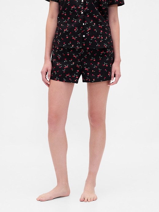 Image number 2 showing, Poplin PJ Boxer Shorts