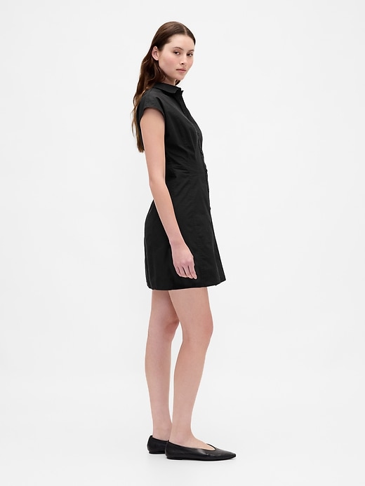 Image number 3 showing, Poplin Seamed Shirtdress