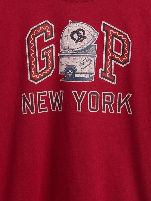 Image number 3 showing, Kids Relaxed Graphic Logo T-Shirt