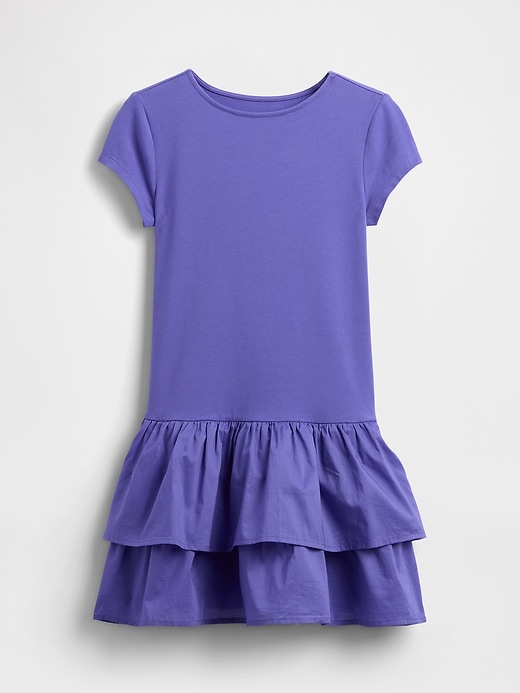 Image number 2 showing, Kids Drop-Waist Ruffle Dress