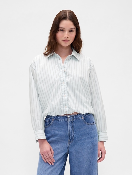 Image number 1 showing, Bubble Hem Shirt