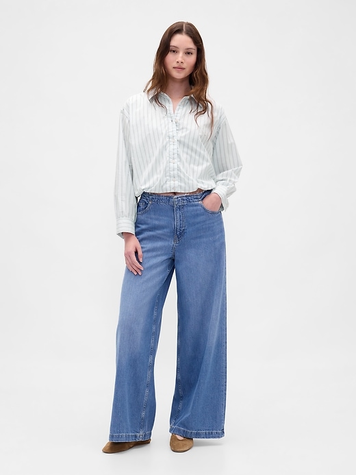 Image number 2 showing, Bubble Hem Shirt