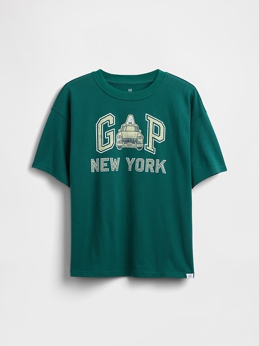 Image number 1 showing, Kids Relaxed Graphic Logo T-Shirt