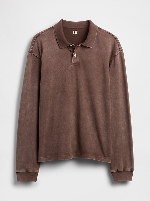 Image number 5 showing, Heavyweight Jersey Polo Shirt