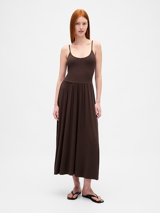 Image number 1 showing, Scoop Neck Maxi Dress