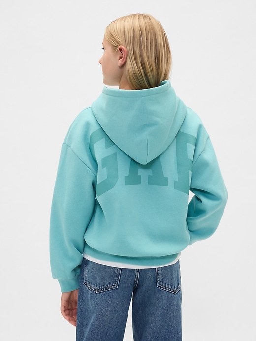 Image number 3 showing, Kids VintageSoft Logo Hoodie