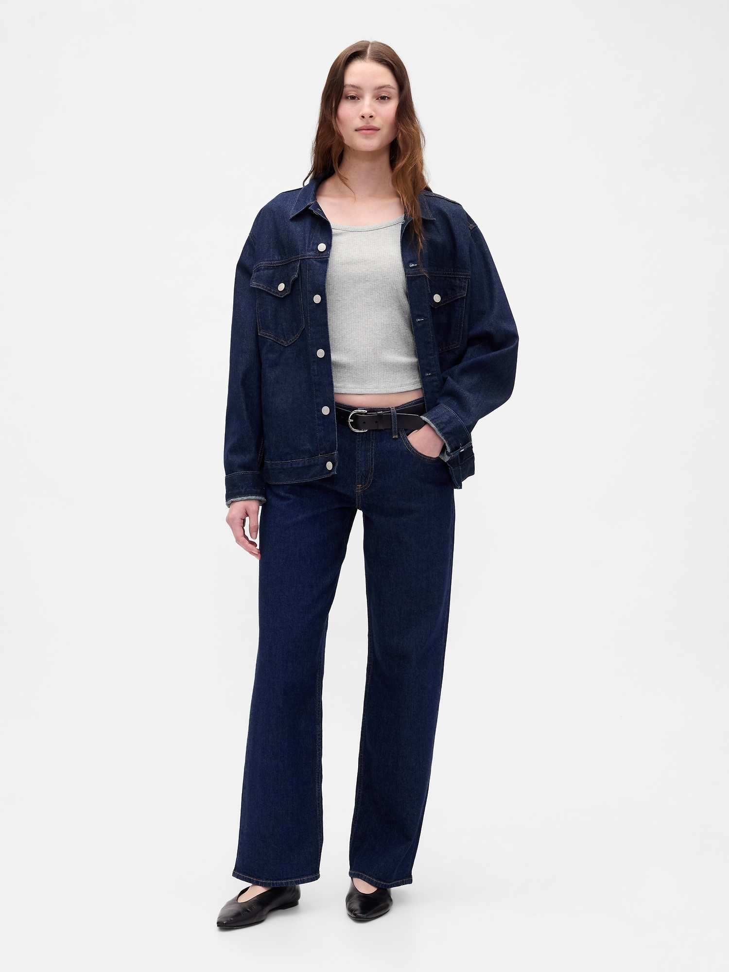 Modern Rib Scoop Crop T-Shirt