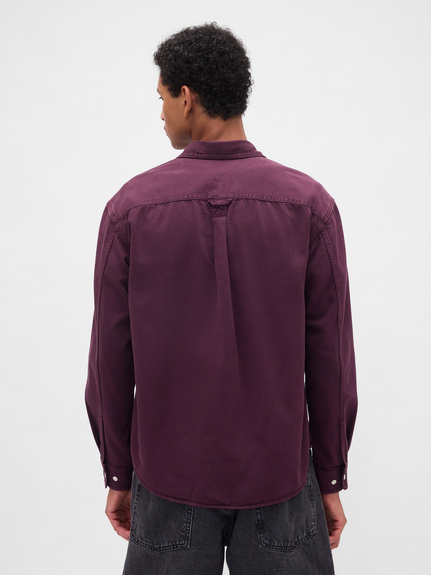 UltraSoft Denim Relaxed Shirt