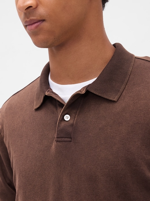 Image number 4 showing, Pique Polo Shirt