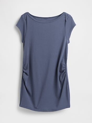 Maternity Modern Boatneck Top