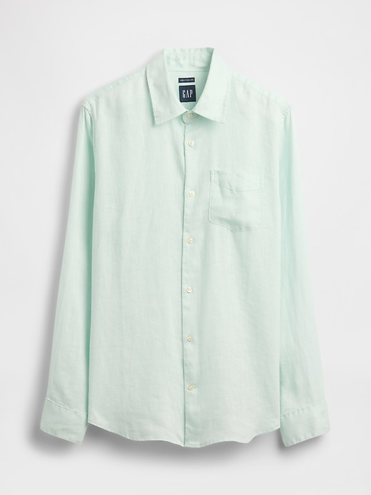 Image number 5 showing, 100% Linen Classic Shirt