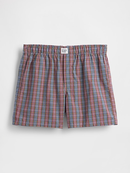 View large product image 1 of 1. 4.5" Poplin Boxers