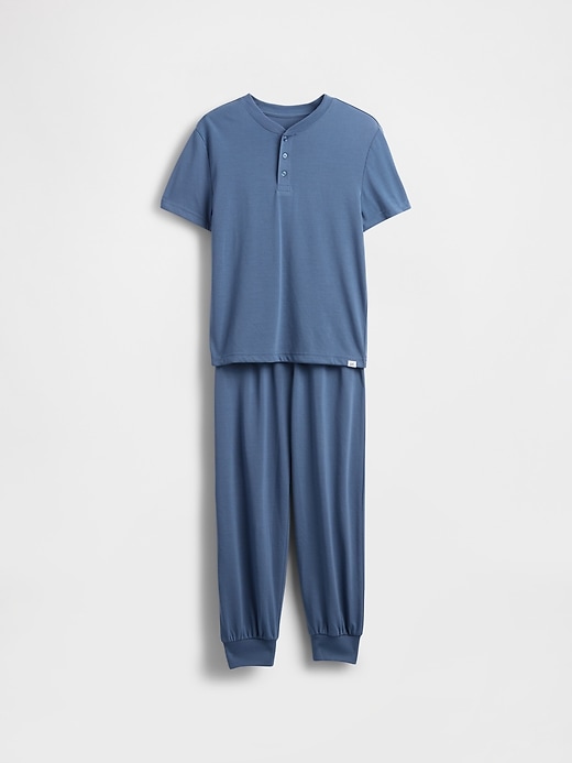 Image number 1 showing, Kids Recycled PJ Jogger Set