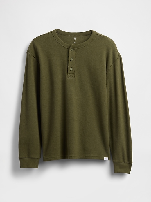 Image number 1 showing, Kids Relaxed Henley T-Shirt