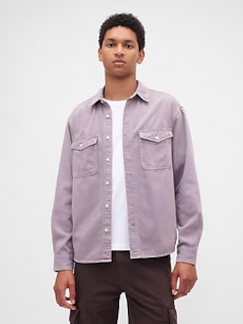 UltraSoft Denim Relaxed Shirt