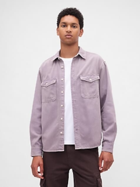 UltraSoft Denim Relaxed Shirt