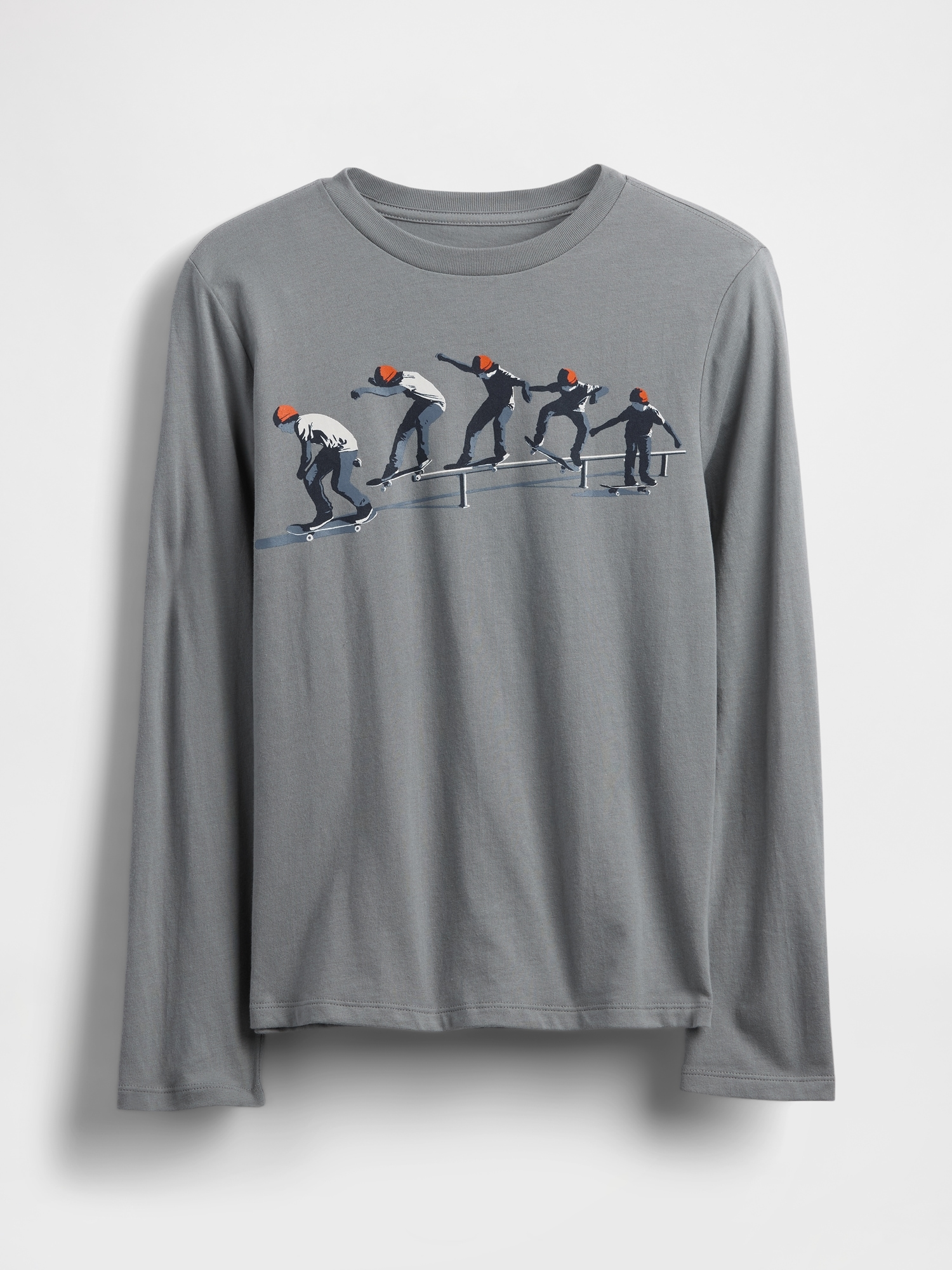 Kids Graphic T-Shirt - Pilot Grey