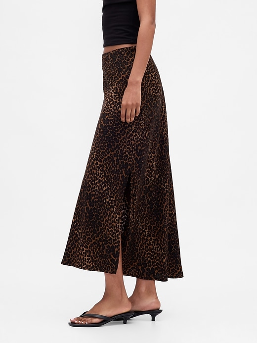 Image number 3 showing, Maxi Slip Skirt