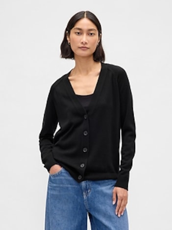 Merino Boyfriend Cardigan