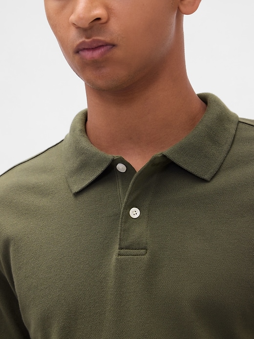 Image number 4 showing, Pique Polo Shirt
