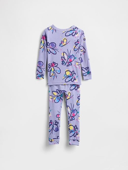 Image number 2 showing, Baby & Toddler Organic Brushed Cotton PJ Set