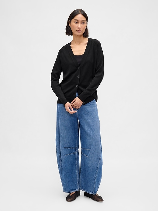 Image number 2 showing, Merino Boyfriend Cardigan