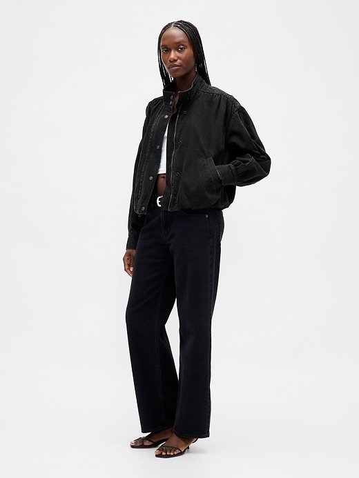 Image number 2 showing, Denim Bubble Jacket