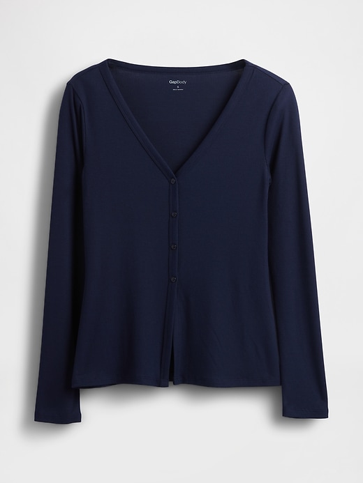 Image number 5 showing, Mini Rib PJ Cardigan