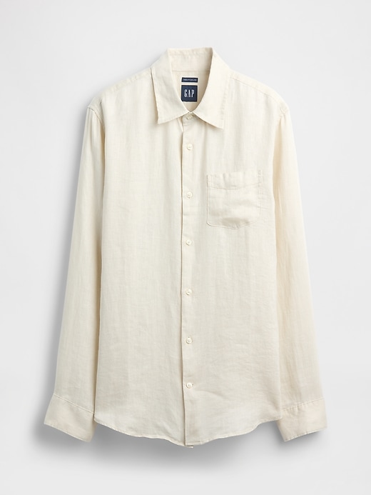 Image number 5 showing, 100% Linen Classic Shirt