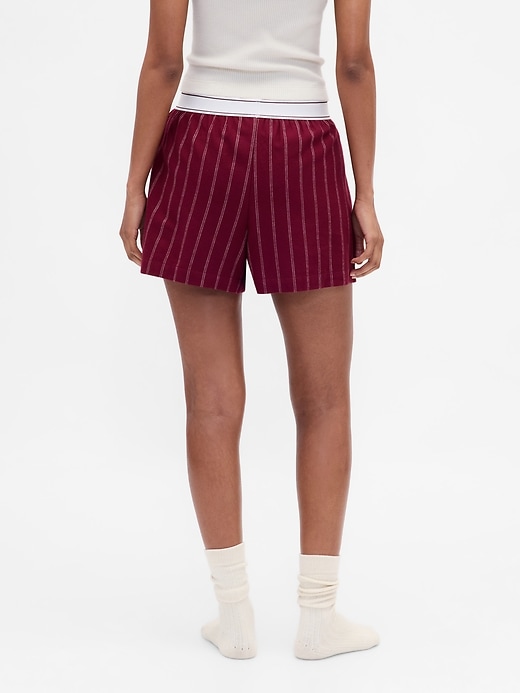 Image number 4 showing, Logo Flannel Boxer Shorts