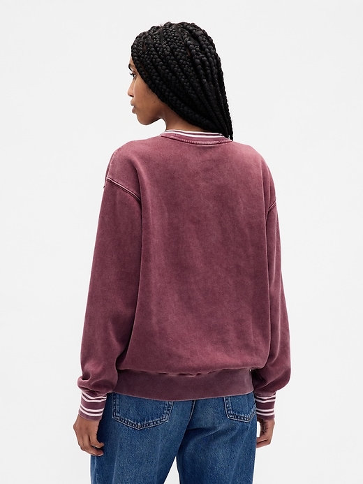 Image number 3 showing, VintageSoft Oversized Logo Sweatshirt