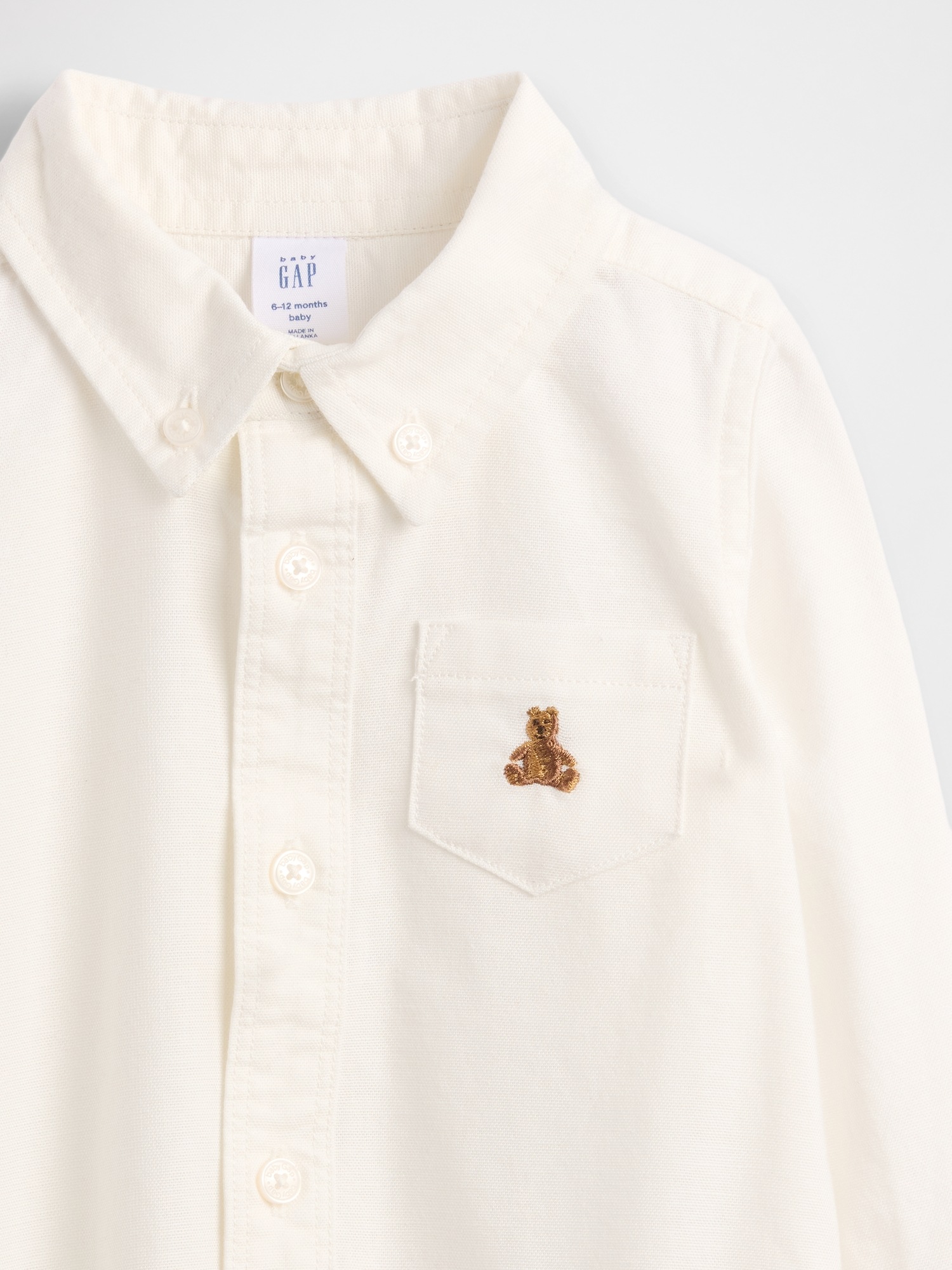 Детский боди Gap Baby Oxford — фото 4